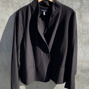 Eileen Fisher Black Jacket Blazer size XL